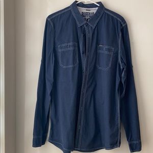 Men’s casual button down shirt